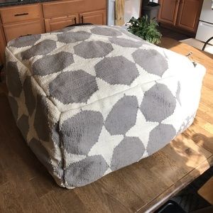 West Elm Ottoman Pouf- SHELL ONLY
